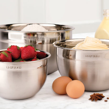 Stainless Steel Mixing Bowl Set