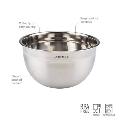 Stainless Steel Mixing Bowl Set