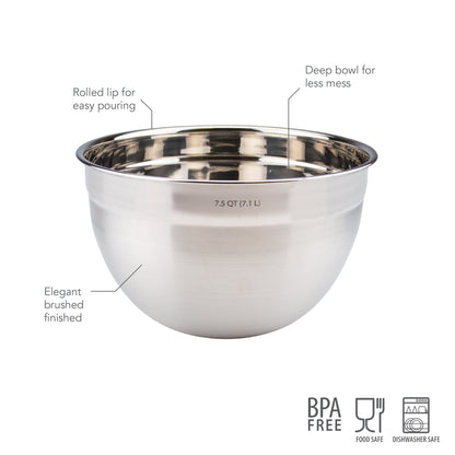Stainless Steel Mixing Bowl Set