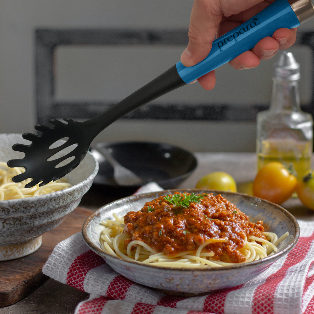 Utensil Set: Slotted Spoon & Spaghetti Server (2 Pack)