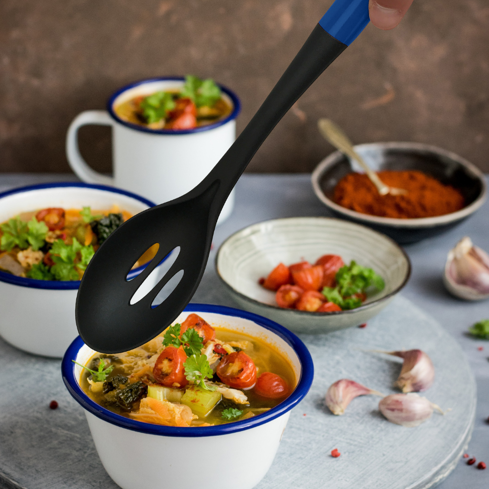 Utensil Set: Slotted Spoon & Spaghetti Server (2 Pack)
