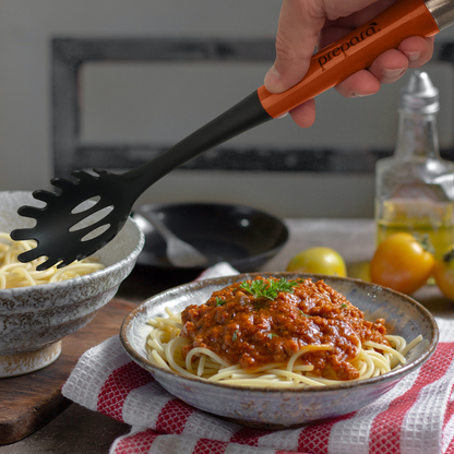 Utensil Set: Slotted Spoon & Spaghetti Server (2 Pack)